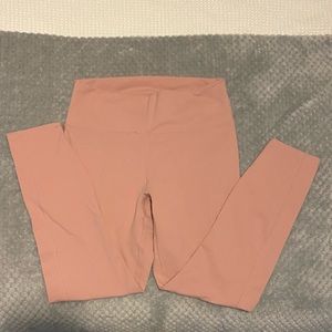 Light Pink Medium Cropped Fabletics Leggings